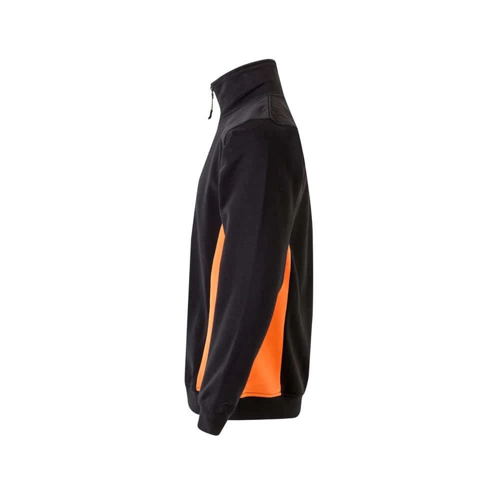 VL SVAROG. Tvåfärgad frottétröja (260g/m²), i polyester (65%) och bomull (35%)