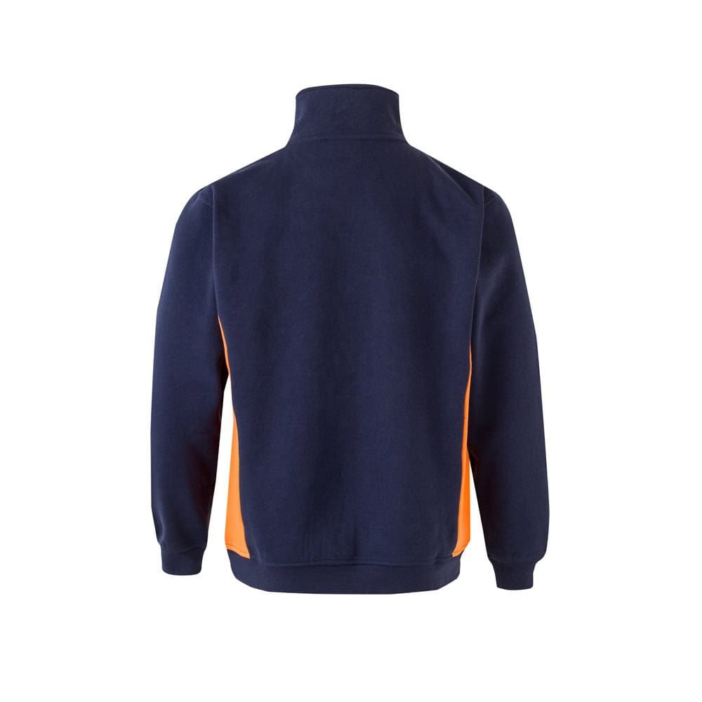 VL SVAROG. Tvåfärgad frottétröja (260g/m²), i polyester (65%) och bomull (35%)