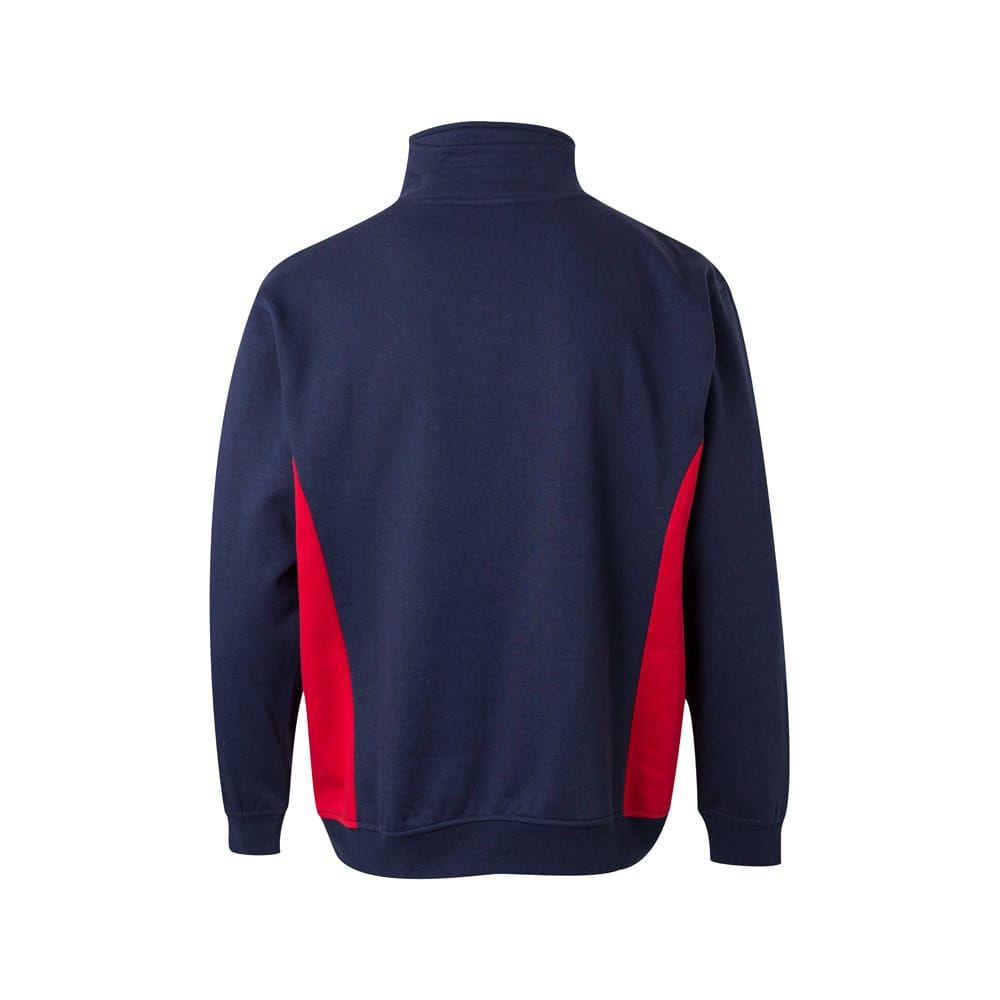 VL SVAROG. Tvåfärgad frottétröja (260g/m²), i polyester (65%) och bomull (35%)