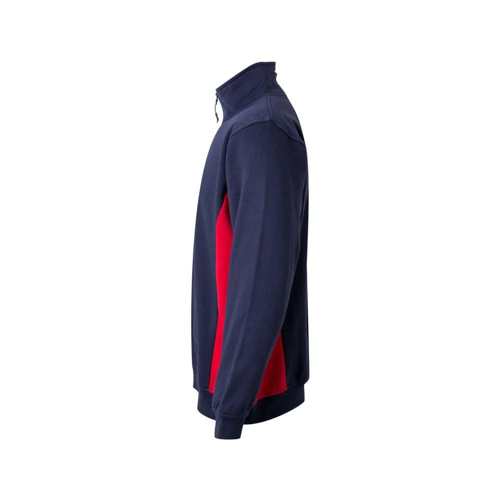 VL SVAROG. Tvåfärgad frottétröja (260g/m²), i polyester (65%) och bomull (35%)