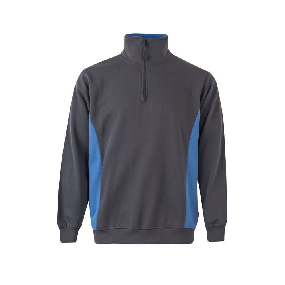 VL SVAROG. Tvåfärgad frottétröja (260g/m²), i polyester (65%) och bomull (35%)