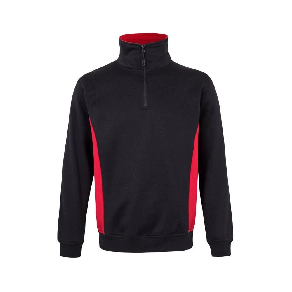 VL SVAROG. Tvåfärgad frottétröja (260g/m²), i polyester (65%) och bomull (35%)