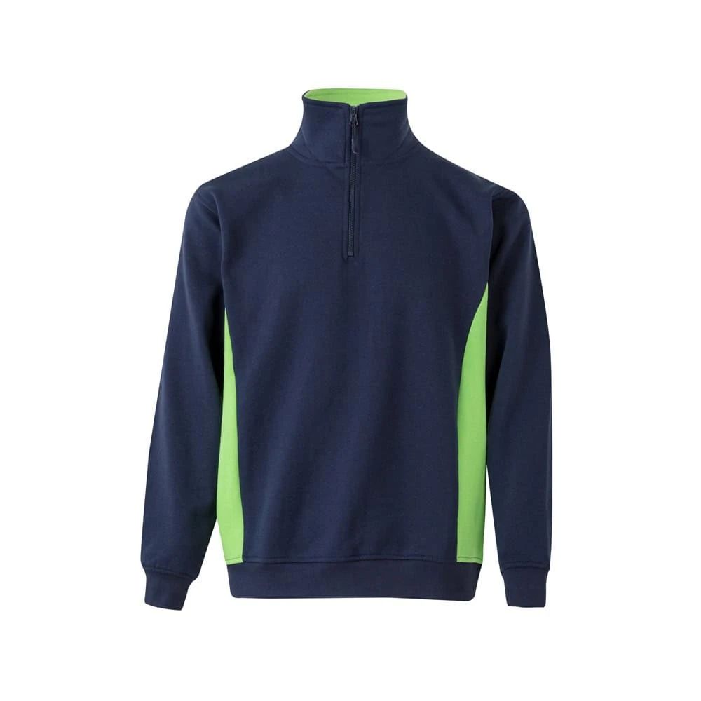 VL SVAROG. Tvåfärgad frottétröja (260g/m²), i polyester (65%) och bomull (35%)