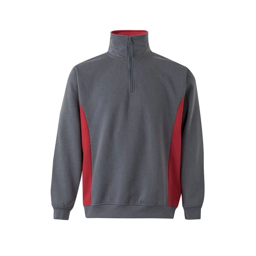 VL SVAROG. Tvåfärgad frottétröja (260g/m²), i polyester (65%) och bomull (35%)
