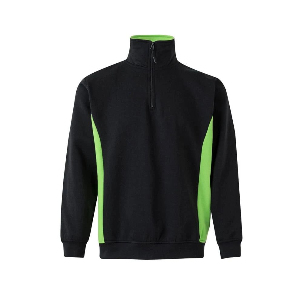 VL SVAROG. Tvåfärgad frottétröja (260g/m²), i polyester (65%) och bomull (35%)