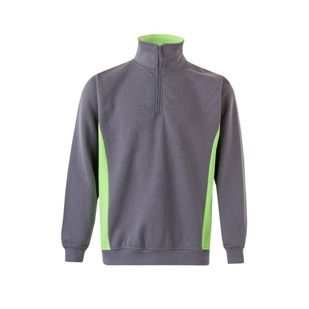 VL SVAROG. Tvåfärgad frottétröja (260g/m²), i polyester (65%) och bomull (35%)