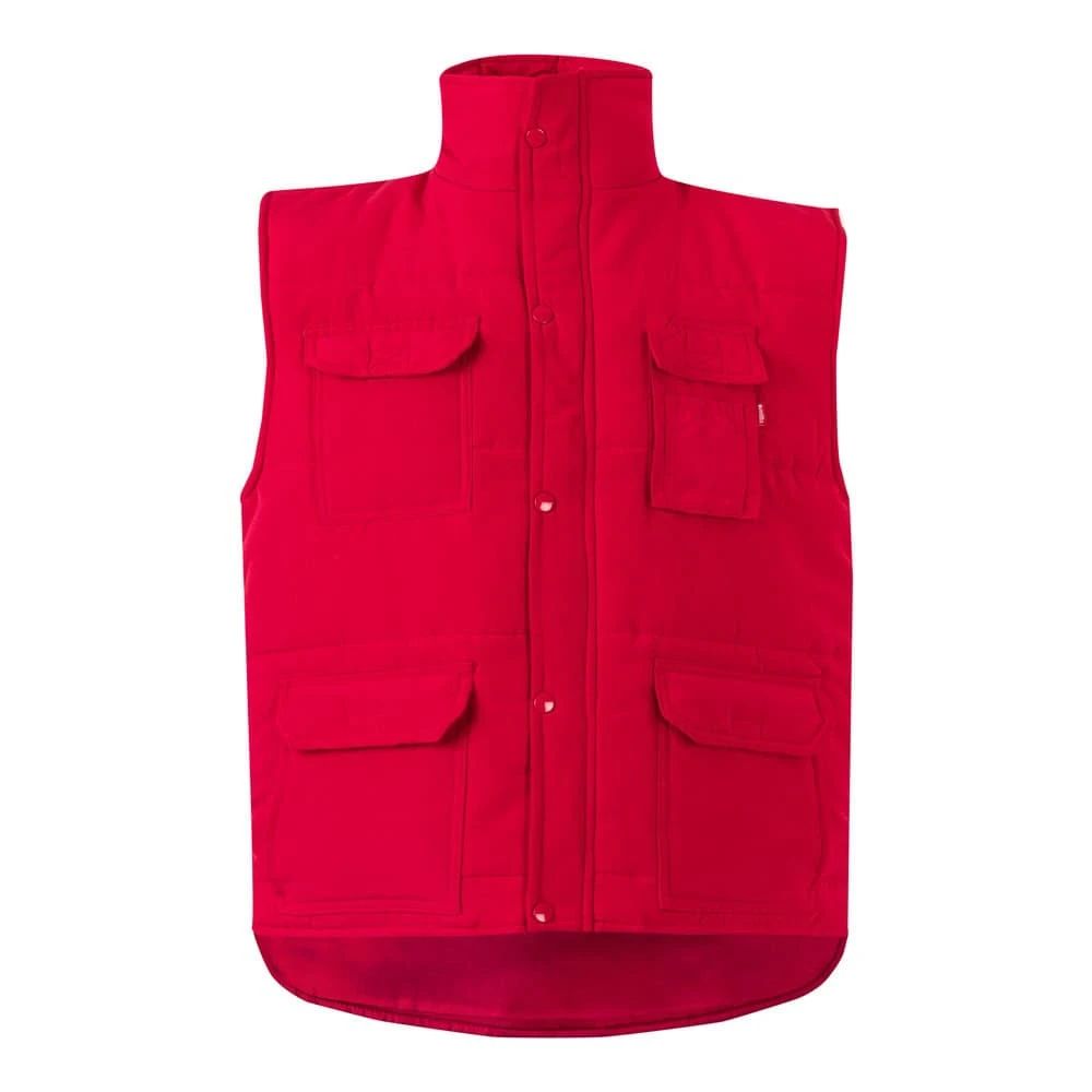 VL MEFITIS. Vadderad väst med flera fickor (220g/m²), i polyester (100%)