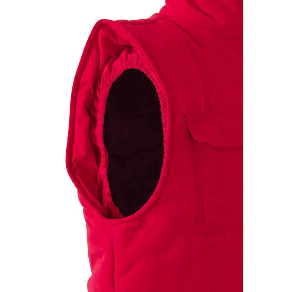 VL MEFITIS. Vadderad väst med flera fickor (220g/m²), i polyester (100%)