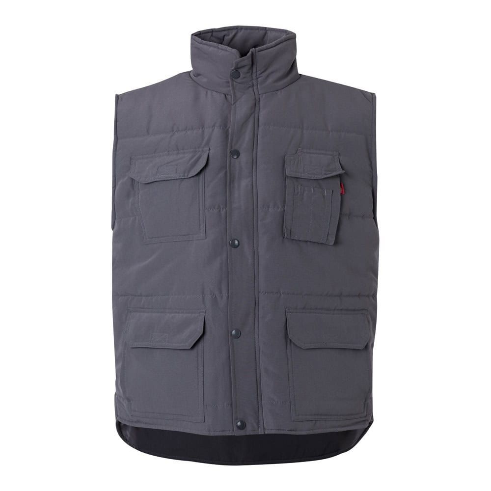 VL MEFITIS. Vadderad väst med flera fickor (220g/m²), i polyester (100%)