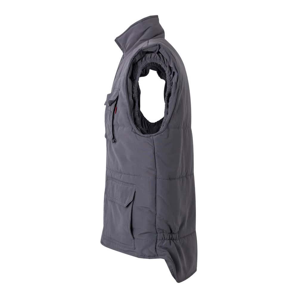 VL MEFITIS. Vadderad väst med flera fickor (220g/m²), i polyester (100%)