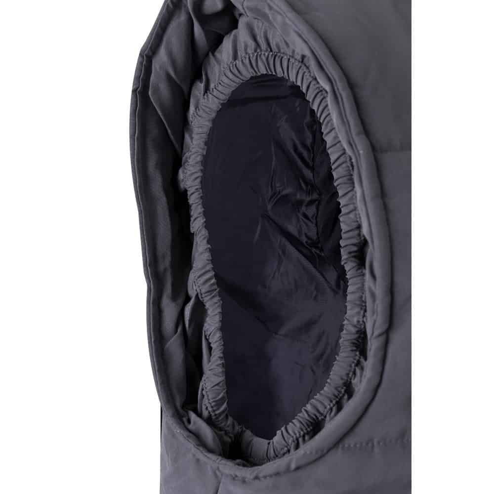 VL MEFITIS. Vadderad väst med flera fickor (220g/m²), i polyester (100%)