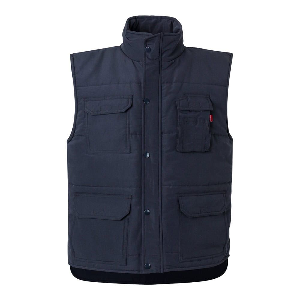 VL MEFITIS. Vadderad väst med flera fickor (220g/m²), i polyester (100%)