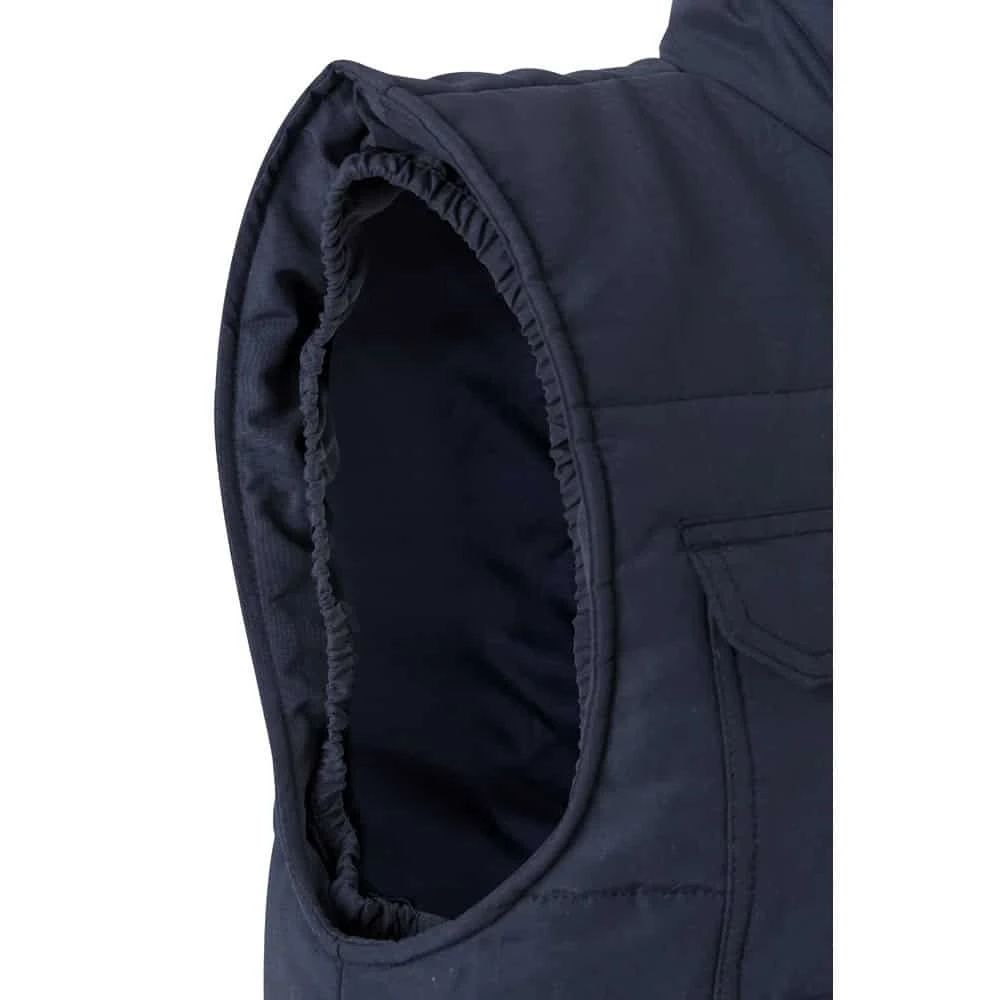 VL MEFITIS. Vadderad väst med flera fickor (220g/m²), i polyester (100%)