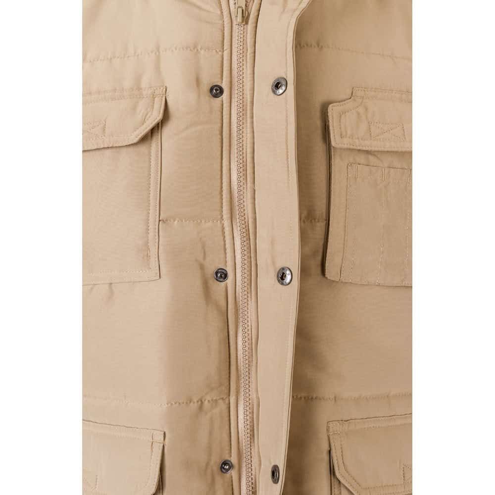 VL MEFITIS. Vadderad väst med flera fickor (220g/m²), i polyester (100%)