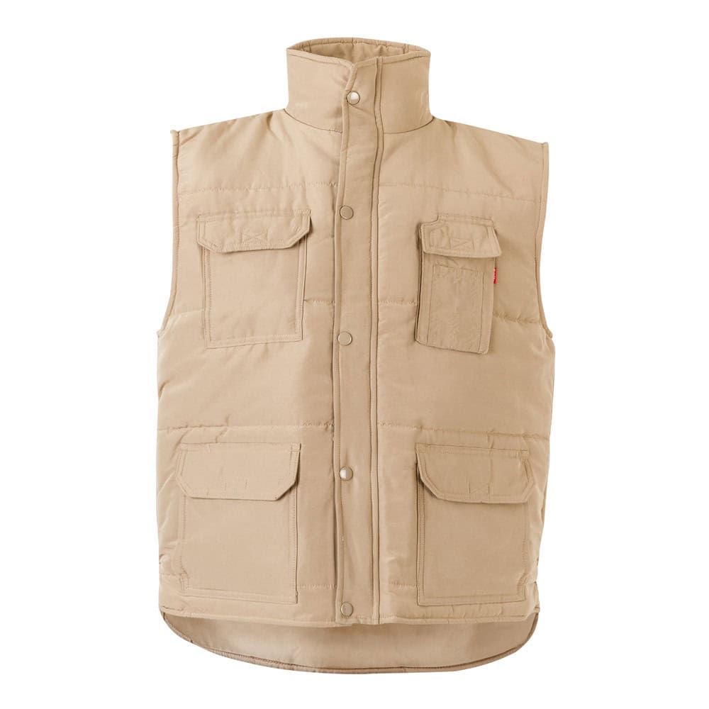 VL MEFITIS. Vadderad väst med flera fickor (220g/m²), i polyester (100%)