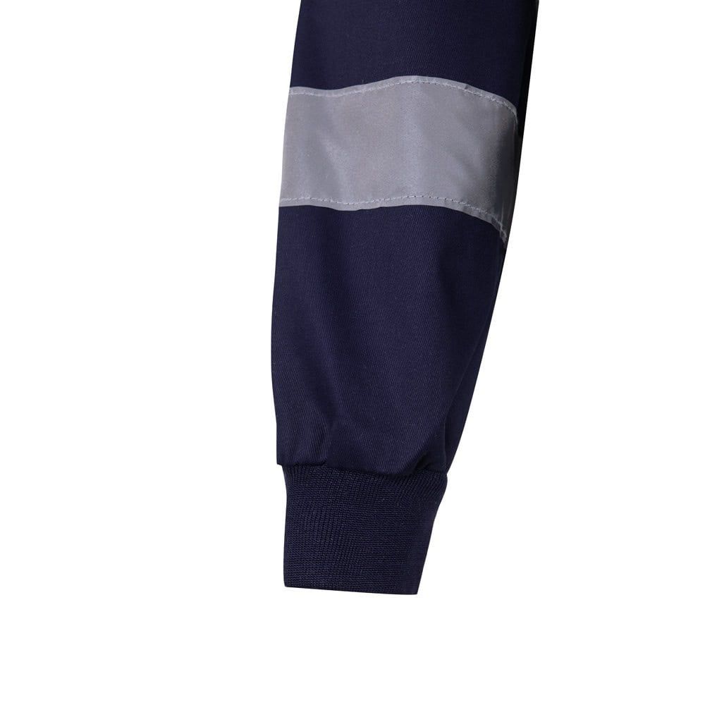 VL NEPTUNE. Tvåfärgad twilljacka (210g/m²) i polyester (80%) och bomull (20%)