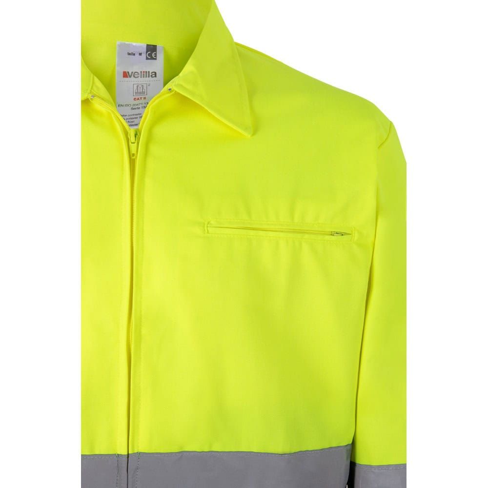 VL NEPTUNE. Tvåfärgad twilljacka (210g/m²) i polyester (80%) och bomull (20%)