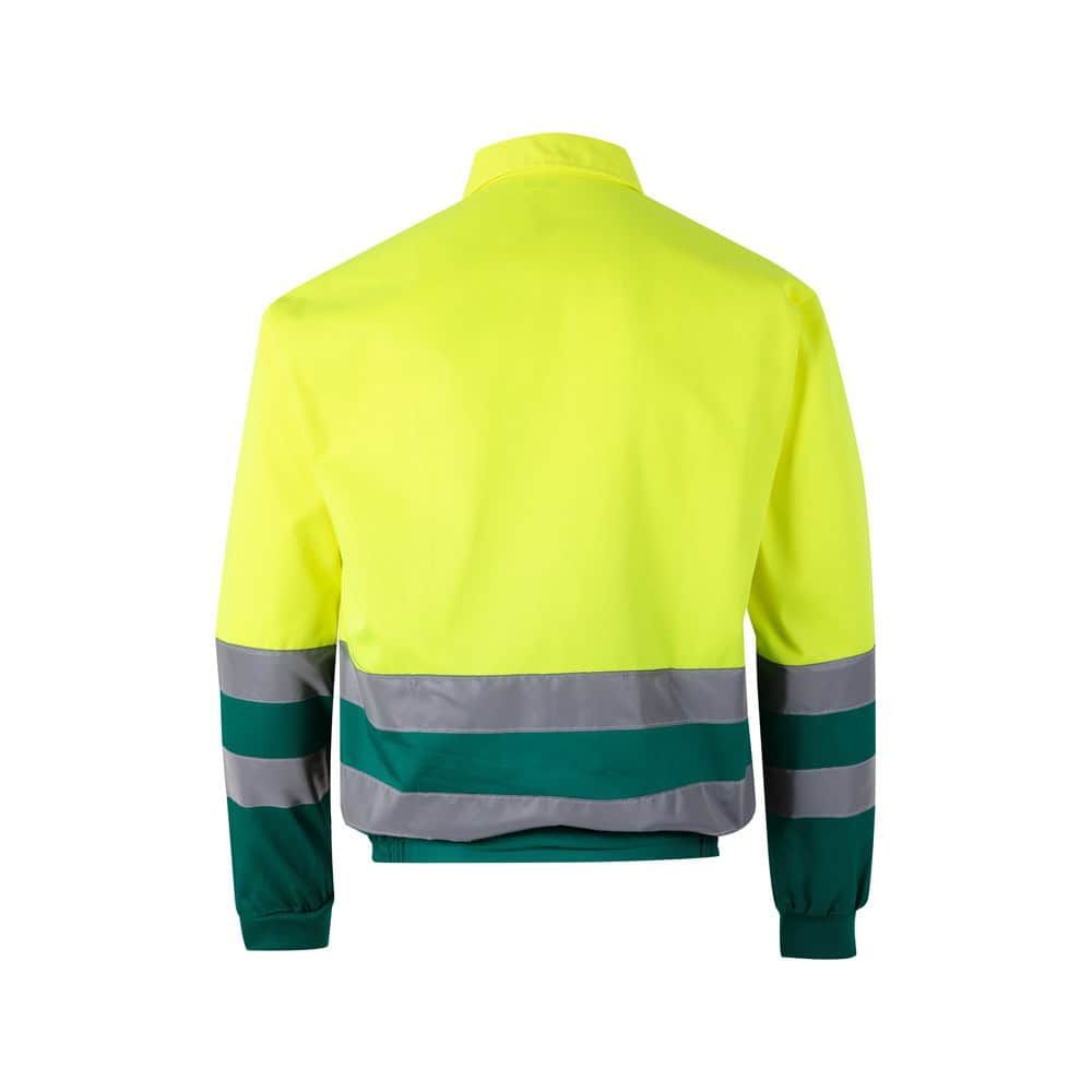 VL NEPTUNE. Tvåfärgad twilljacka (210g/m²) i polyester (80%) och bomull (20%)