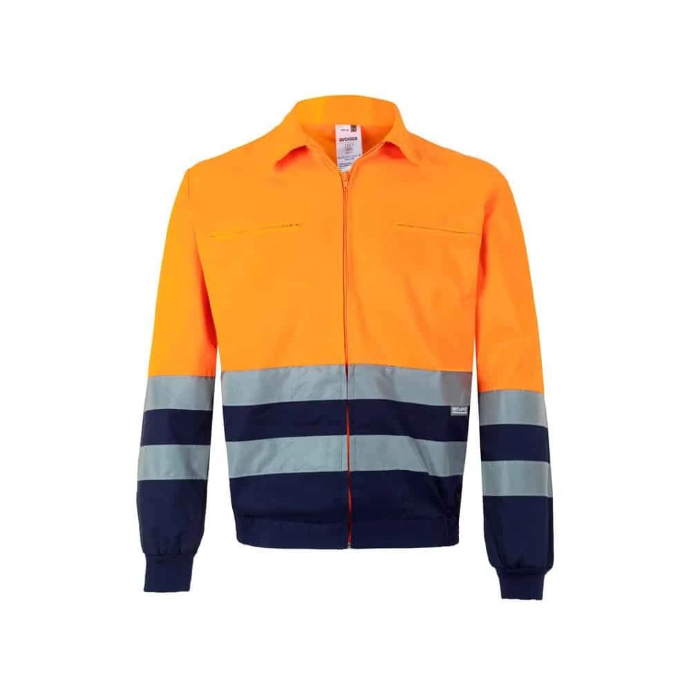 VL NEPTUNE. Tvåfärgad twilljacka (210g/m²) i polyester (80%) och bomull (20%)