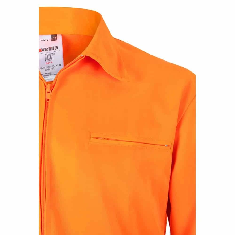 VL NEPTUNE. Tvåfärgad twilljacka (210g/m²) i polyester (80%) och bomull (20%)