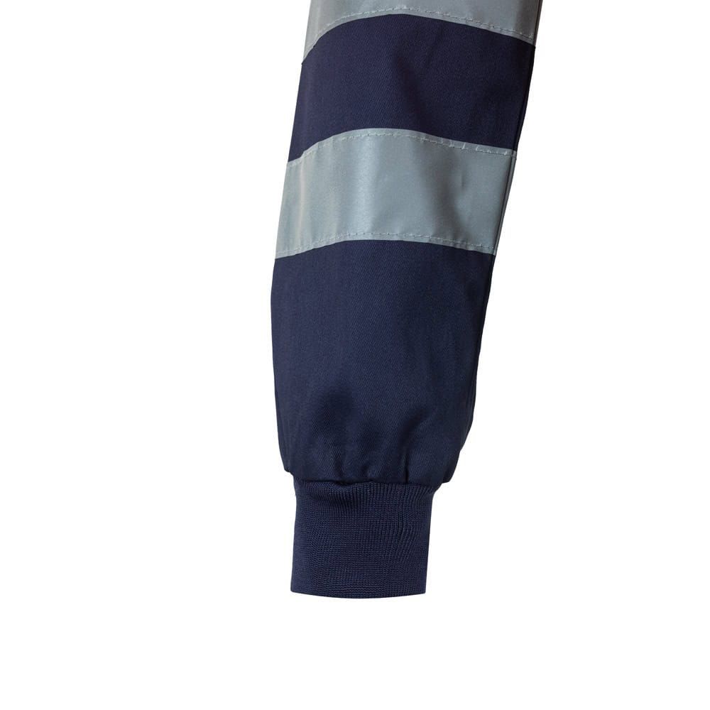 VL NEPTUNE. Tvåfärgad twilljacka (210g/m²) i polyester (80%) och bomull (20%)