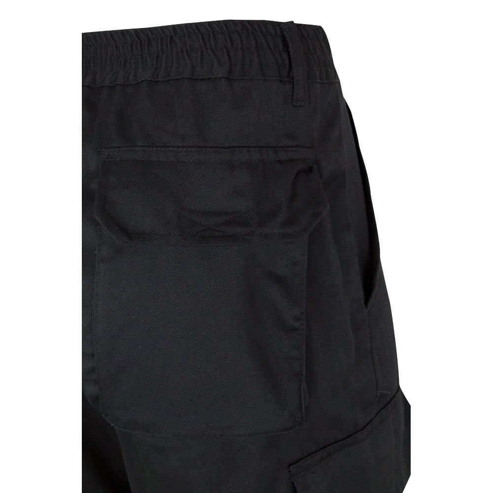 VL POSEIDON. Tvåfärgade byxor i twill med flera fickor (210g/m²), i bomull (20%) och polyester (80%)