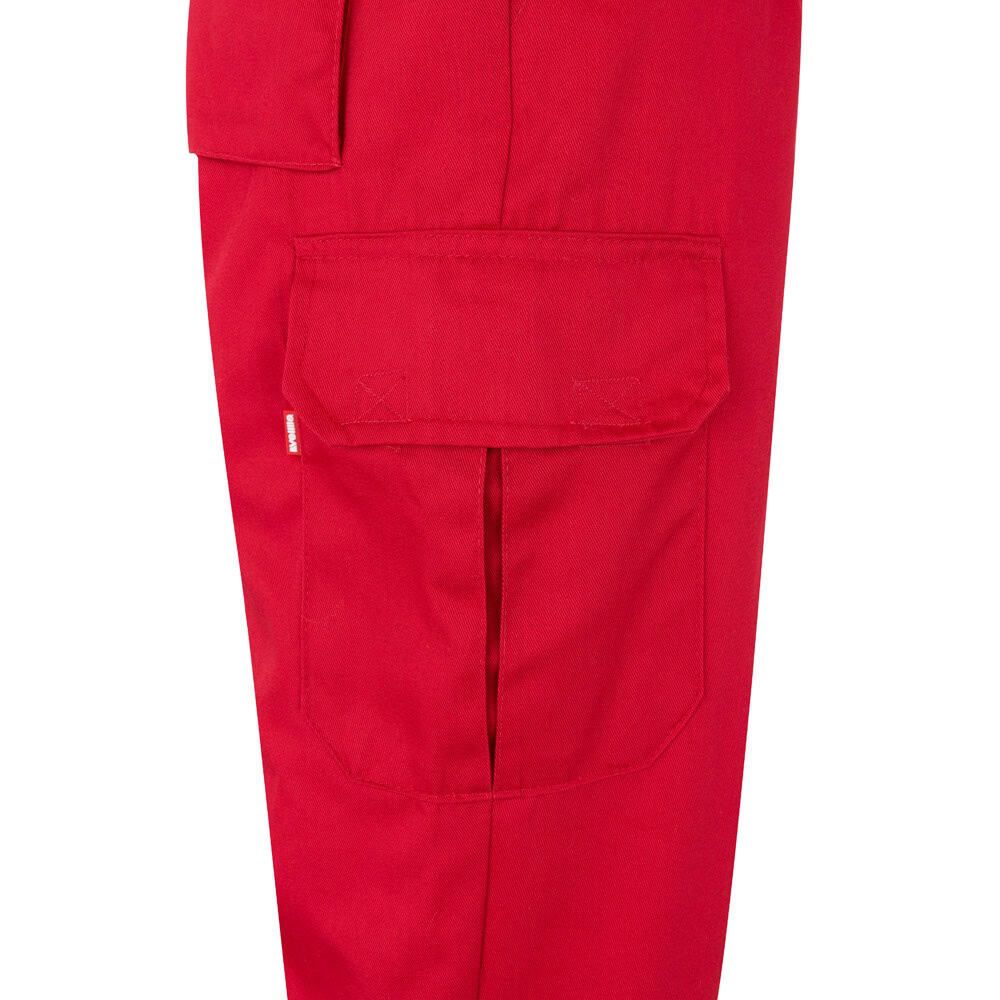 VL POSEIDON. Tvåfärgade byxor i twill med flera fickor (210g/m²), i bomull (20%) och polyester (80%)