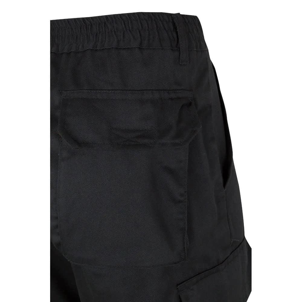 VL POSEIDON LARGE. Tvåfärgade byxor i twill med flera fickor (210g/m²), i bomull (20%) och polyester (80%)