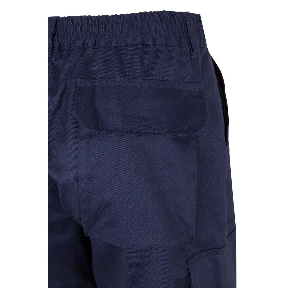 VL POSEIDON LARGE. Tvåfärgade byxor i twill med flera fickor (210g/m²), i bomull (20%) och polyester (80%)