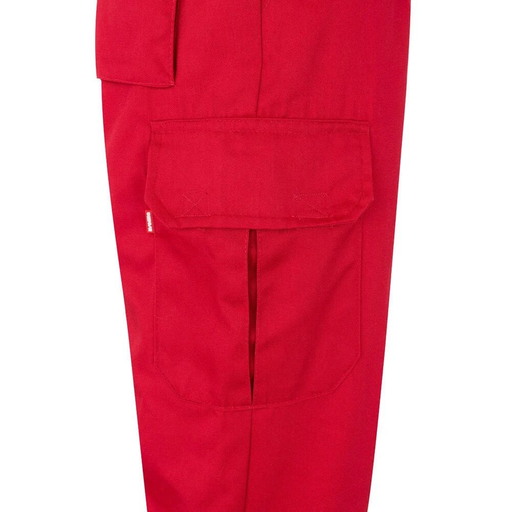 VL POSEIDON LARGE. Tvåfärgade byxor i twill med flera fickor (210g/m²), i bomull (20%) och polyester (80%)