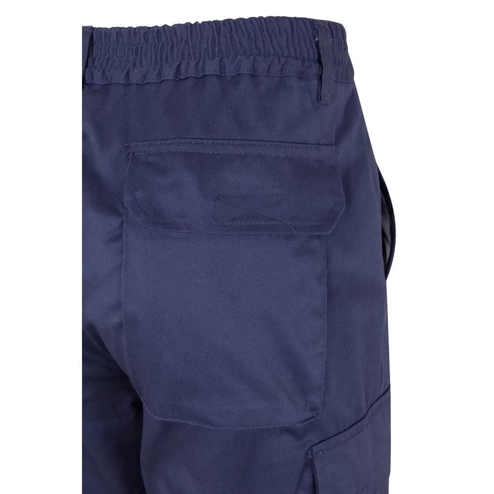 VL POSEIDON LARGE. Tvåfärgade byxor i twill med flera fickor (210g/m²), i bomull (20%) och polyester (80%)