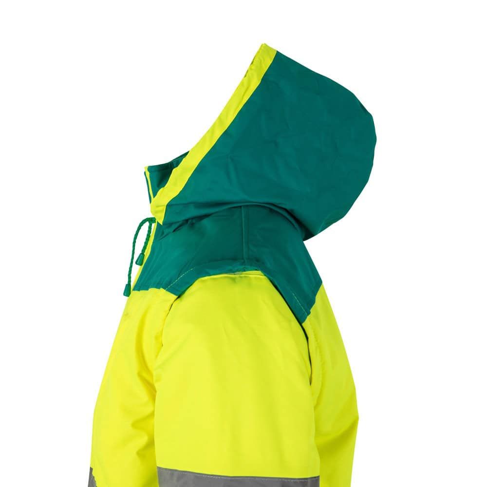 Vadderad jacka VL JUPITER i två färger, 180g/m² polyester med PU-beläggning, perfekt för utomhusbruk.