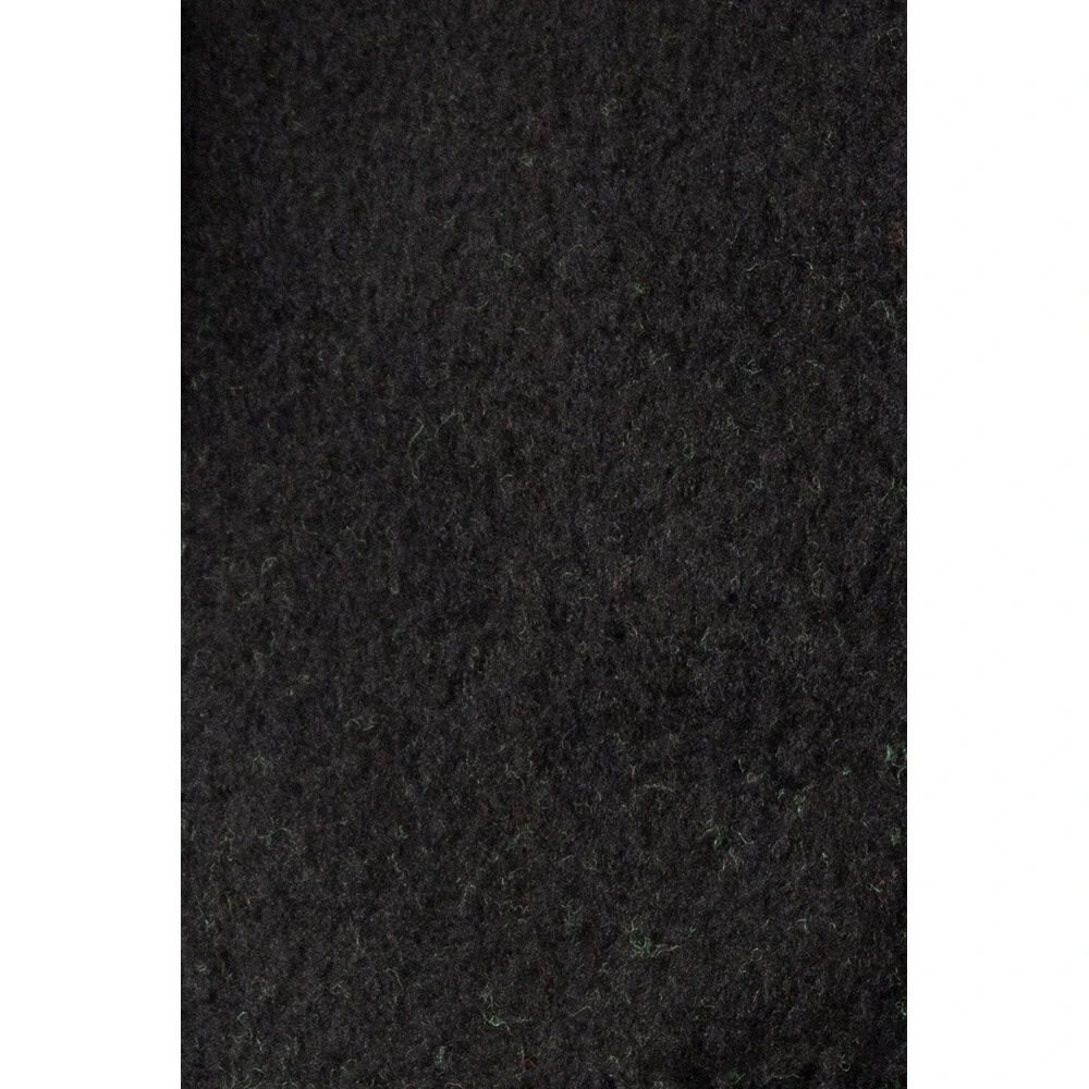 Fleeceväggfilt i svart, 280g/m², av polyester, perfekt för ljuddämpning och inredning.