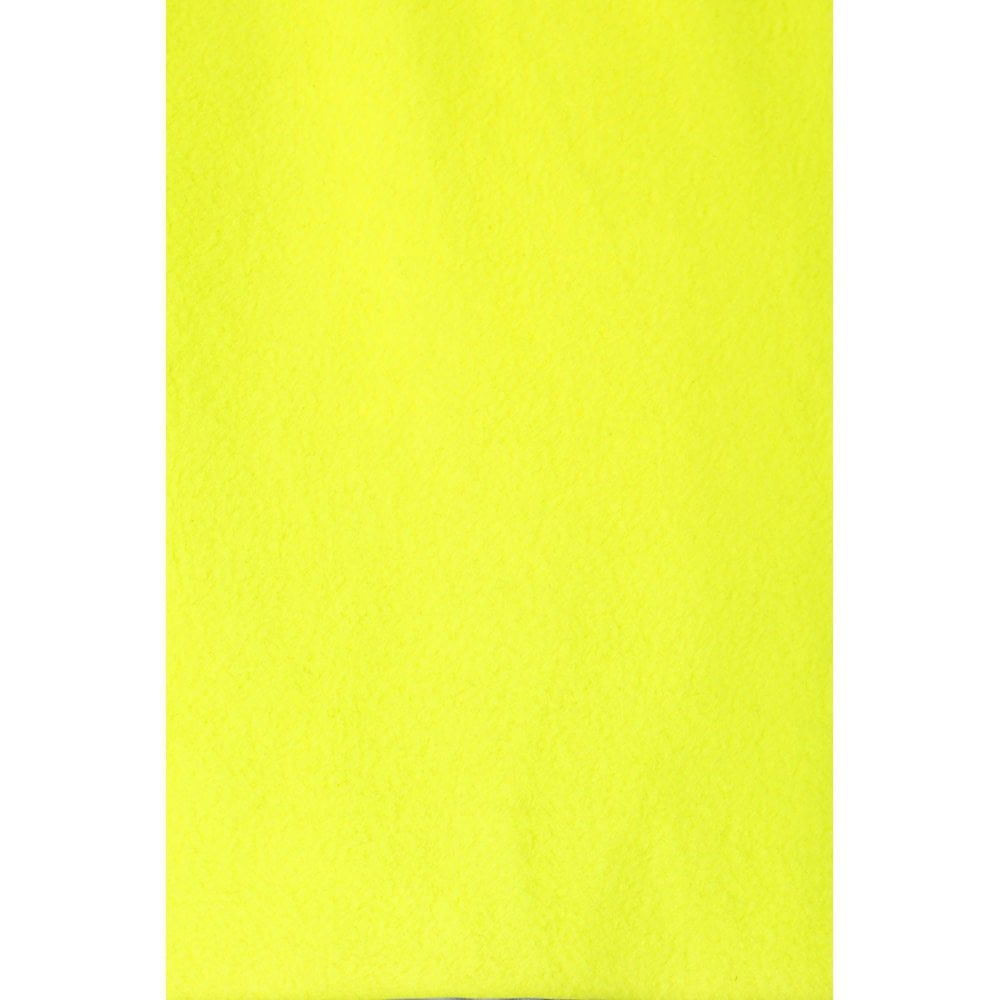 Tvåfärgad fleecejacka i gult, 280g/m², polyester.