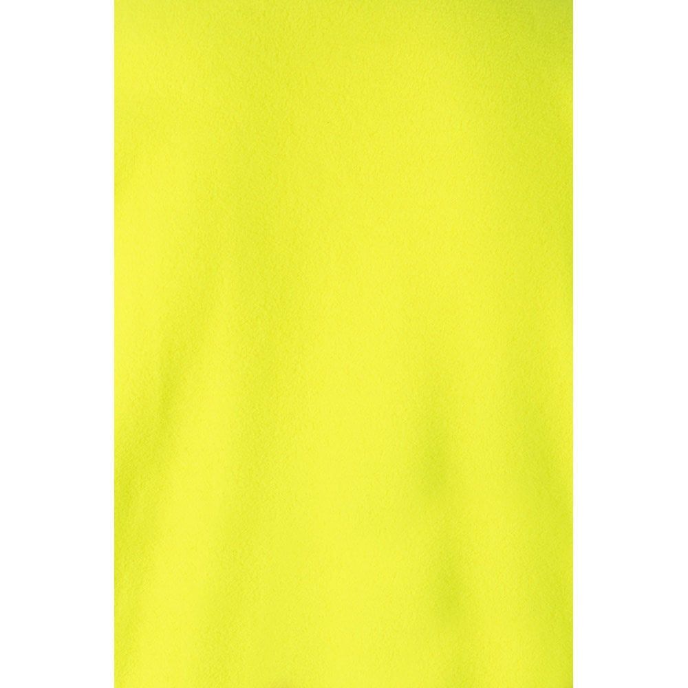 Tvåfärgad fleecejacka i gult och grått, 280g/m², polyester.