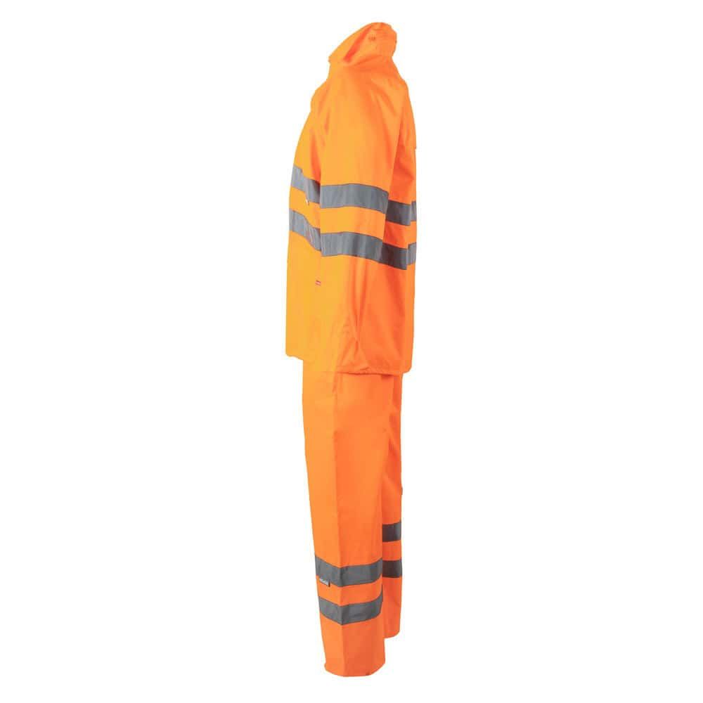 Våtdräkt VL VENUS i orange polyester med reflekterande band för synlighet.