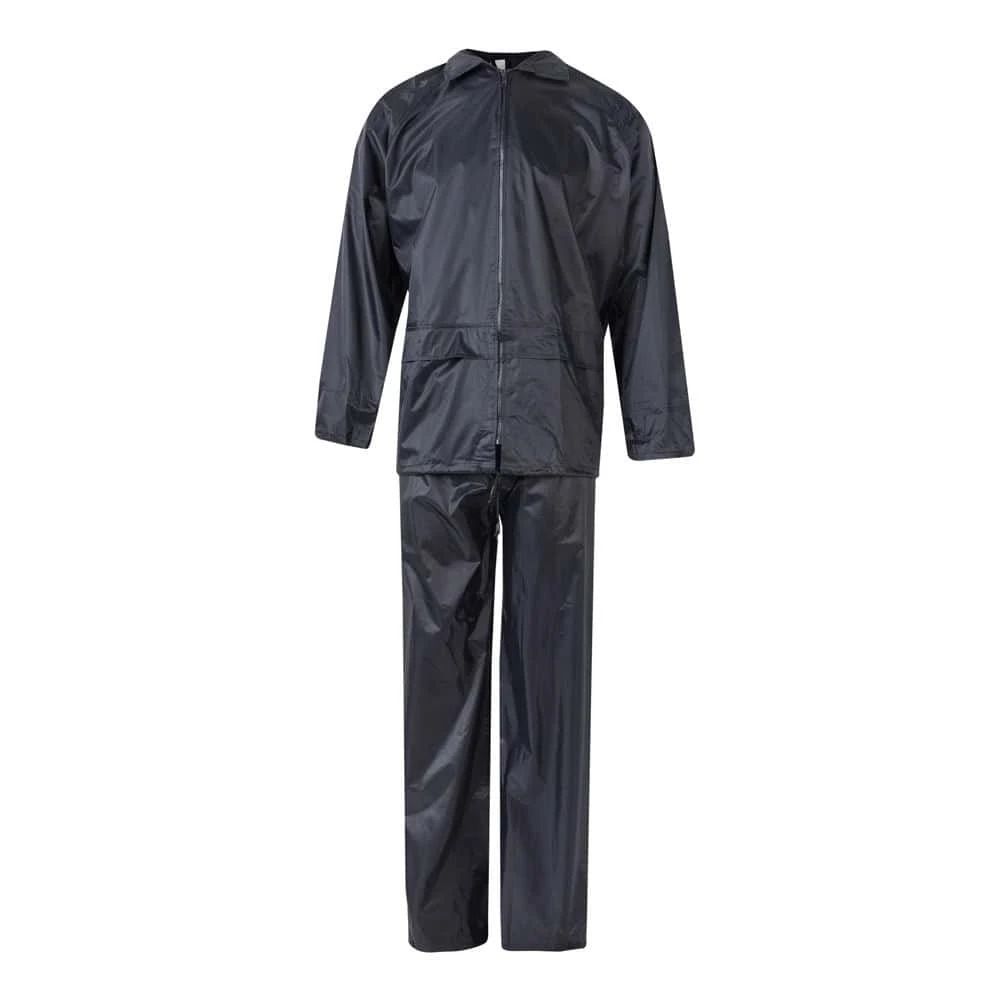 VL SEDNA. Regndräkt (225g/m²), tvådelad i polyester (100%) med PVC-beläggning