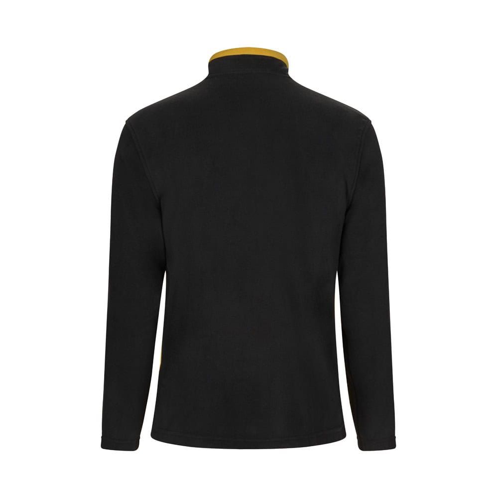 Fleecetröja i tvåfärgad design för företagsprofilering och reklam. 220g/m² polyester, hållbar och be.