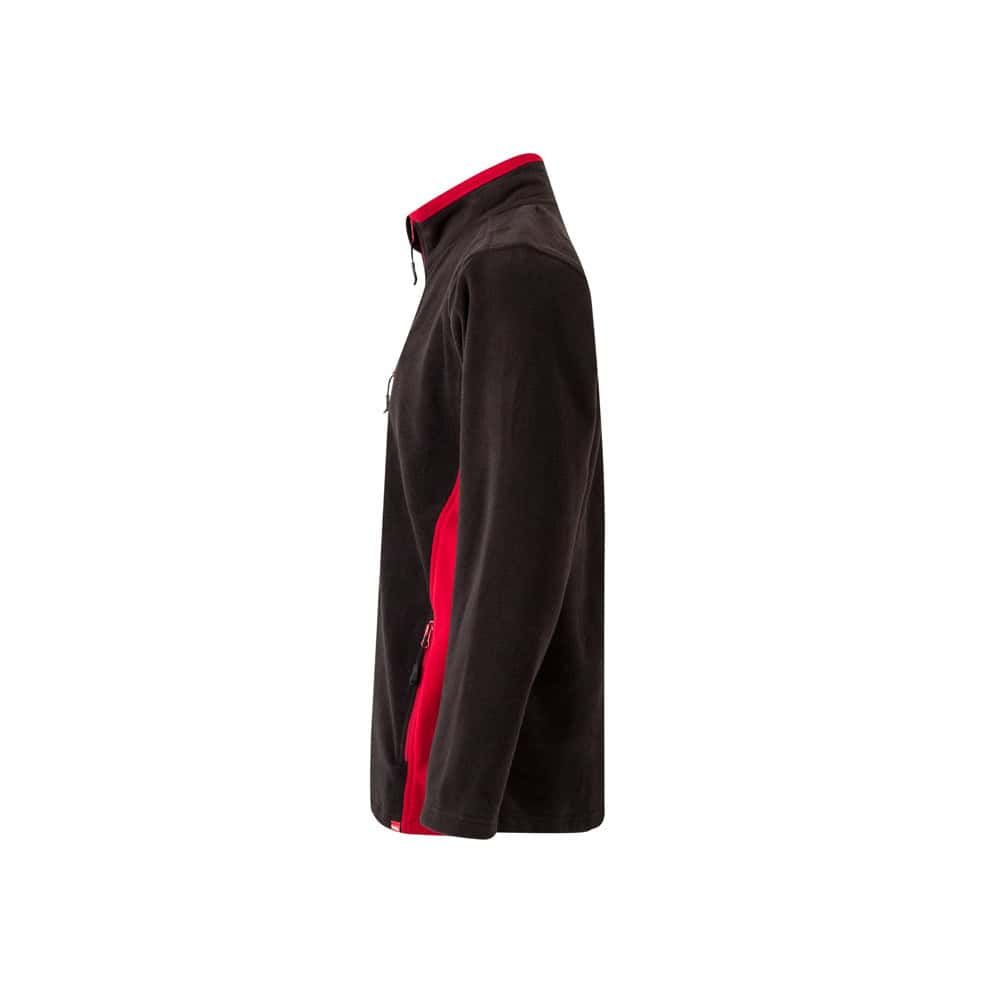 VL GERAS. Tvåfärgad fleecejacka (220g/m²) i polyester (100%)