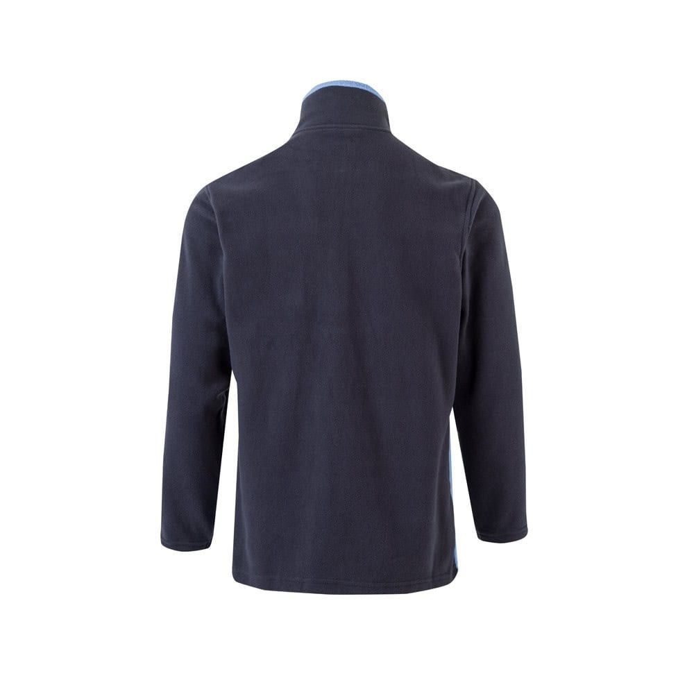Fleecejacka i polyester, tvåfärgad, 220g/m², för varma lager.