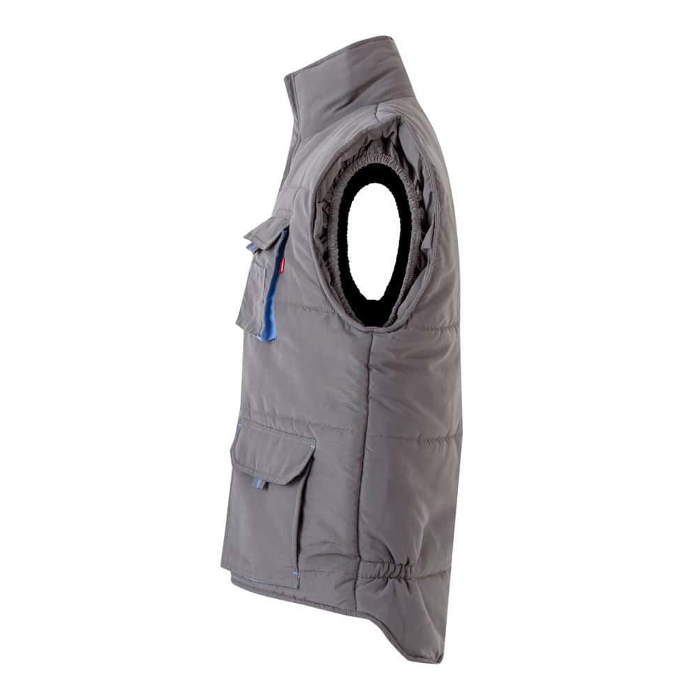 VL NERGAL. Vadderad väst, tvåfärgad, multificka (120g/m²), i polyester (100%)
