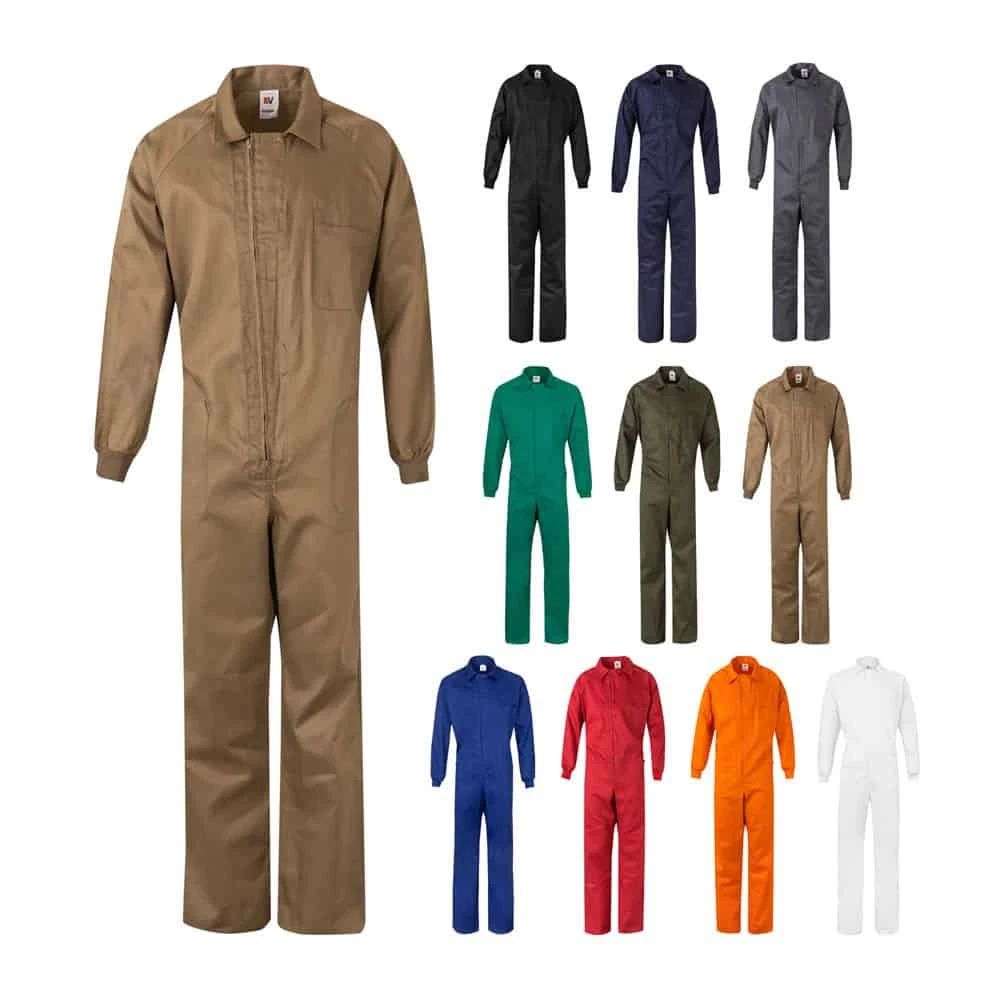 VL YAMA. Twill jumpsuit (200g/m²), i bomull (35%) och polyester (65%) – profilreklam med tryck från ExpoTryck