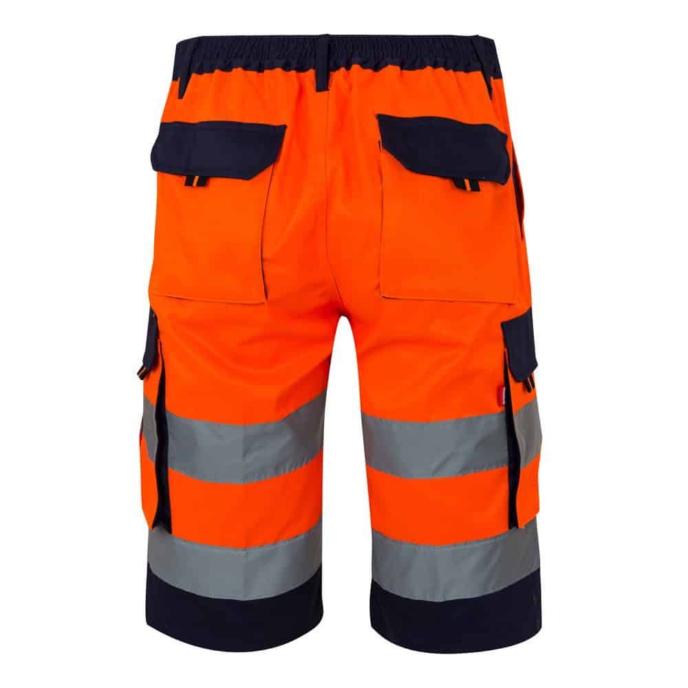 Hades tvåfärgade bermudashorts med fickor, 210g/m², bomull och polyester.