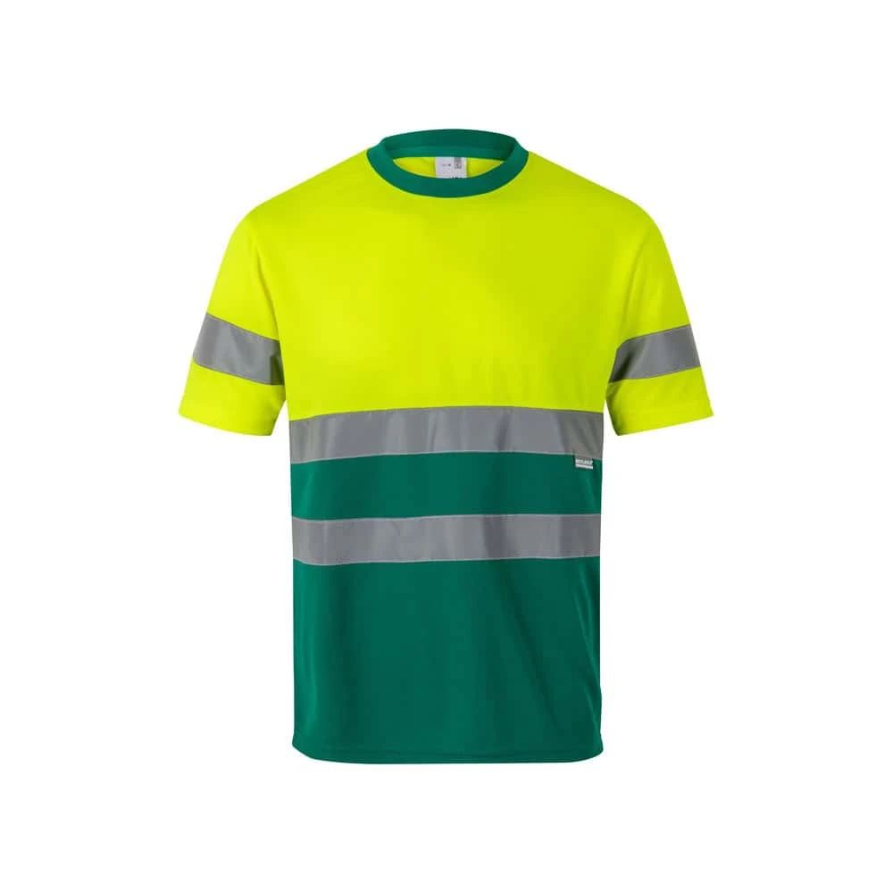 Shirt i två färger, polyester 140g/m², för synlighet och säkerhet.