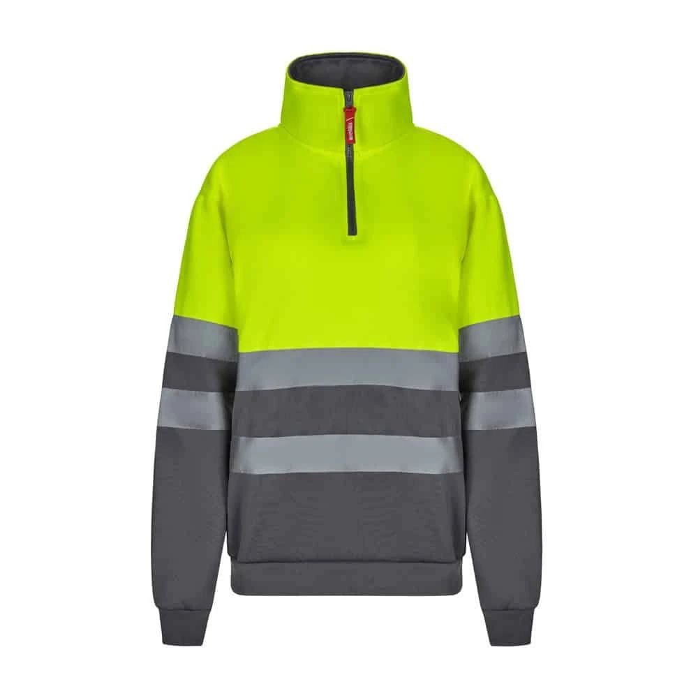 VL THOR. Tvåfärgad sweatshirt (300g/m²) i polyesterfleece (100%)