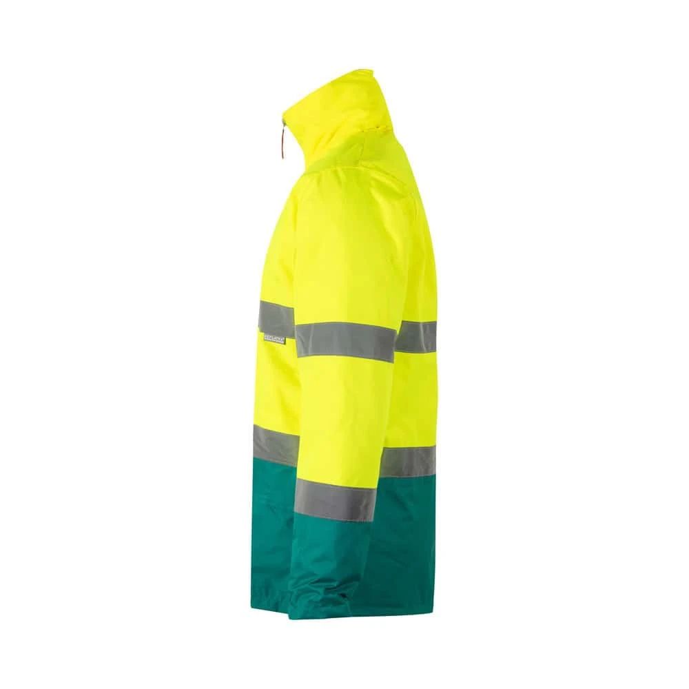 VL THEMIS LARGE. Tvåfärgad parkas (190g/m²), i polyester (100%), med PU-beläggning