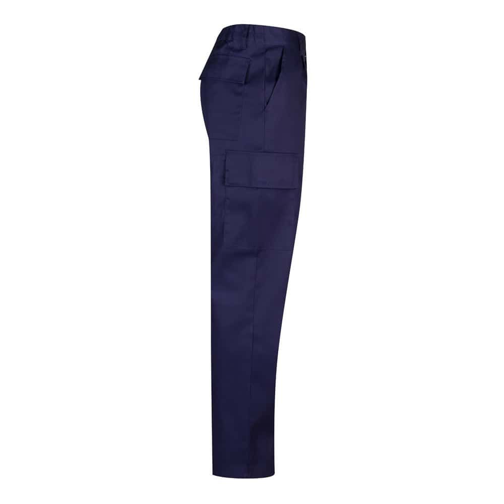 VL AINE. Twillbyxor med flera fickor (190g/m²), i bomull (20%) och polyester (80%)