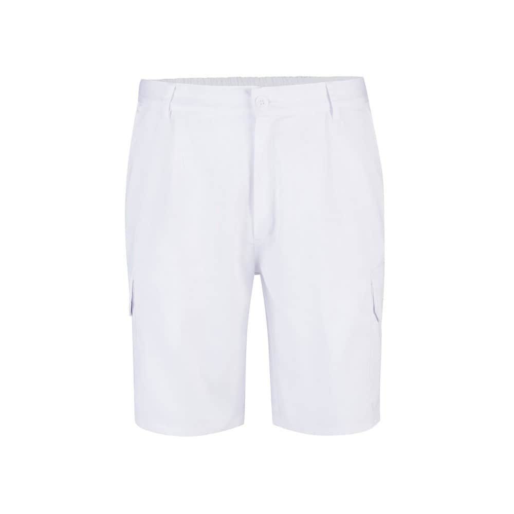VL CHIONE. Bermudashorts i twill med flera fickor (200g/m²), i bomull (35%) och polyester (65%)