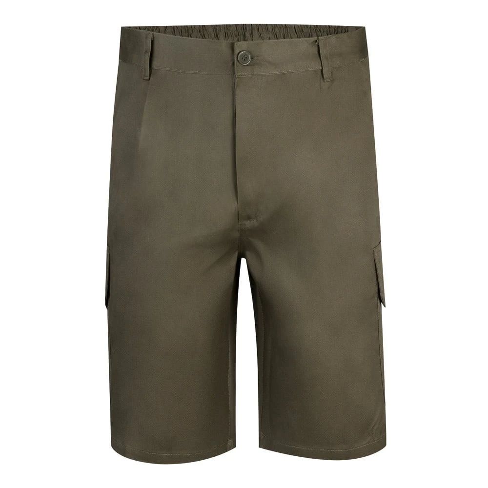 Bermudashorts i twill med fickor, i bomull och polyester.