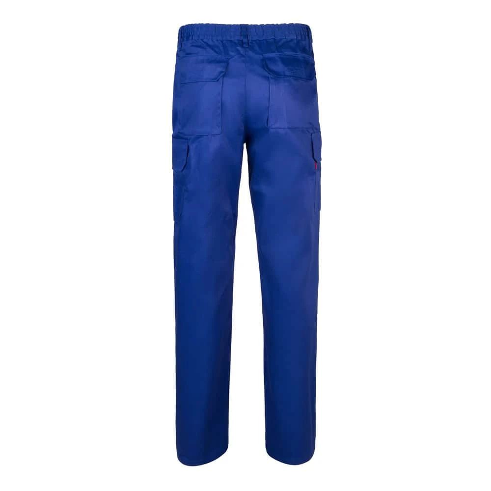Twillbyxor med flera fickor i bomull och polyester, perfekta för arbetskläder.